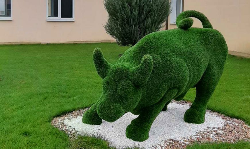 Новый художественный объект "БЫК"