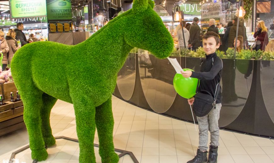 Необычная фигура появилась в Гродно.